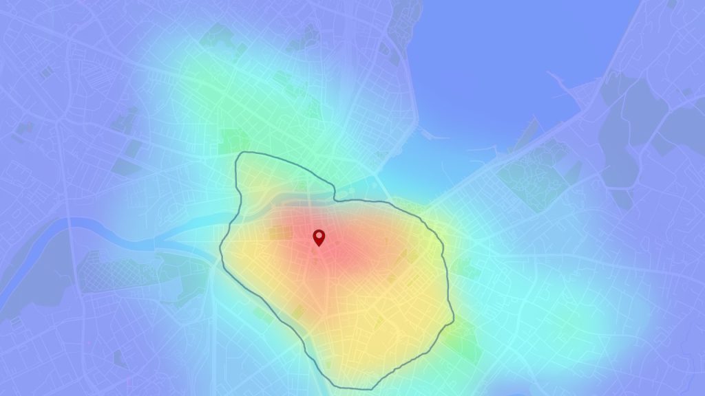 Define trade areas using real data + tools