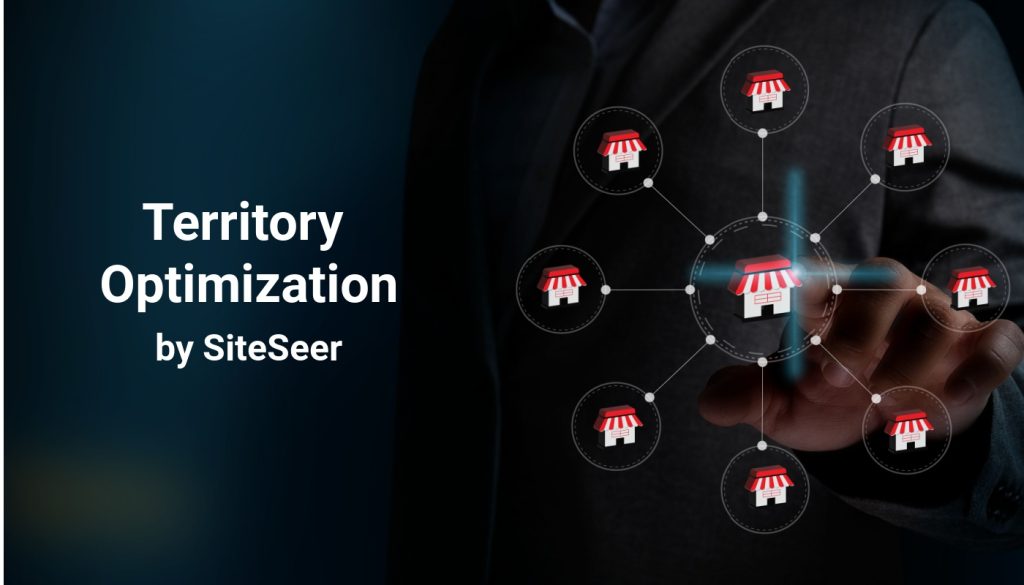 Territory optimization for franchisors by SiteSeer